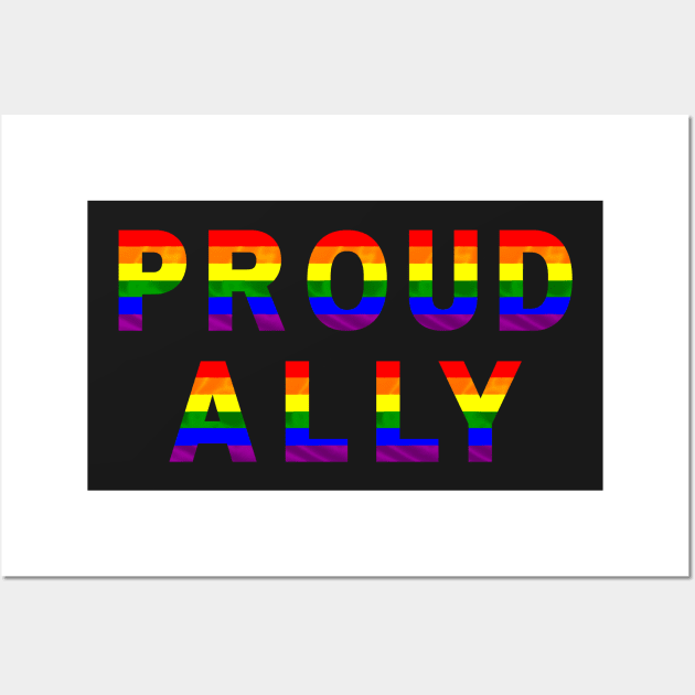 Proud ally Wall Art by AllPrintsAndArt